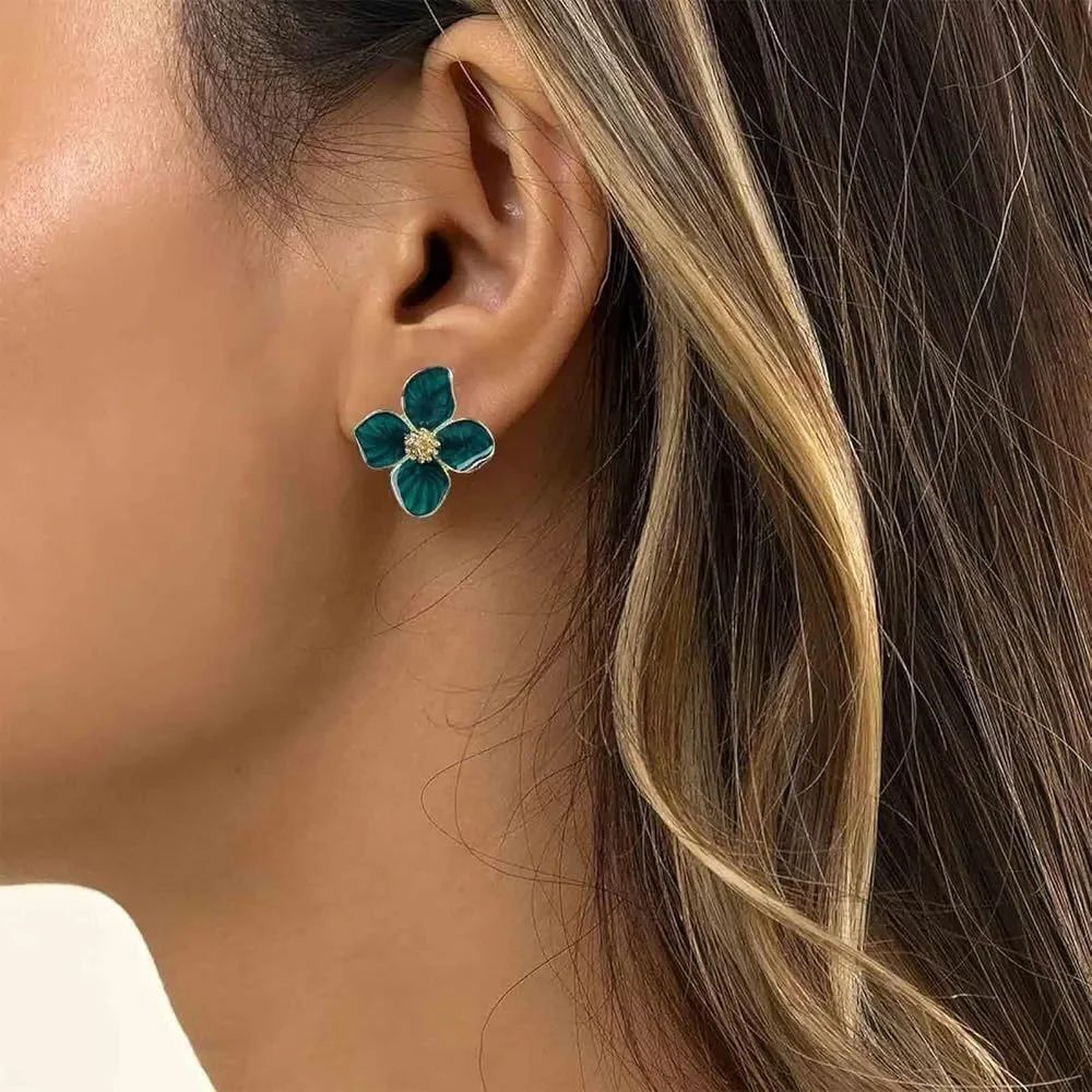 Flower earrings M841